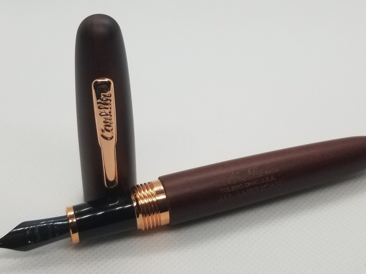 The Conklin All American Rosewood and Rose Gold – Pen Boutique 15th Anniversary&nbsp;Exclusive